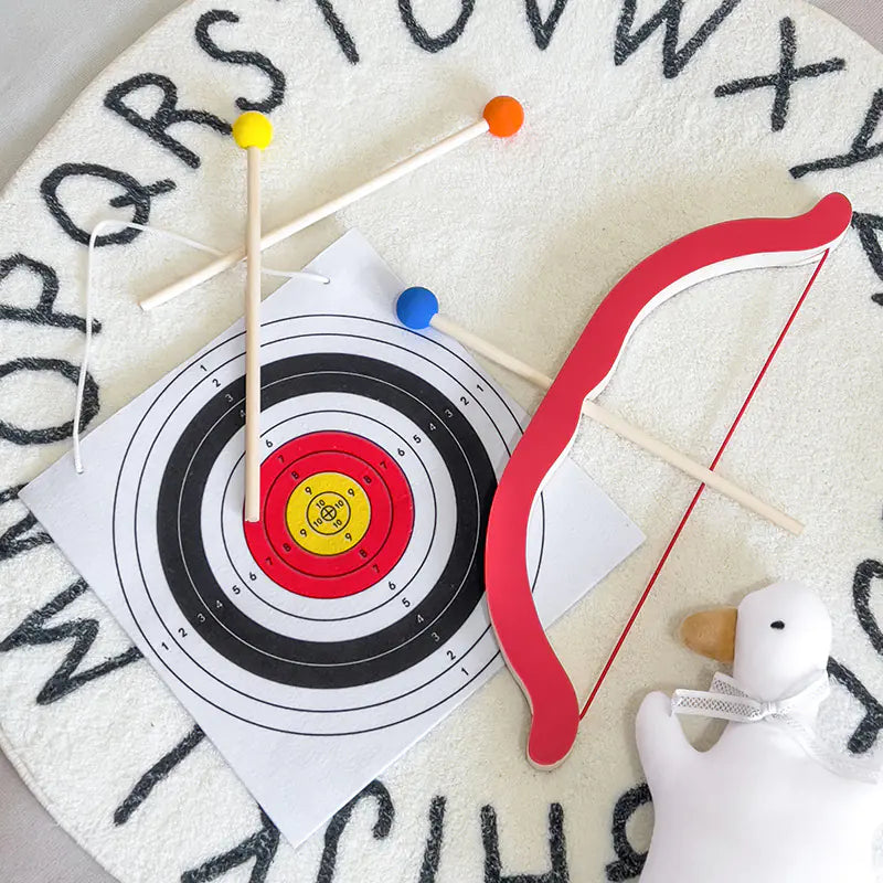 Indoor Archery Target Wall Game for Kids (Interactive Toy)