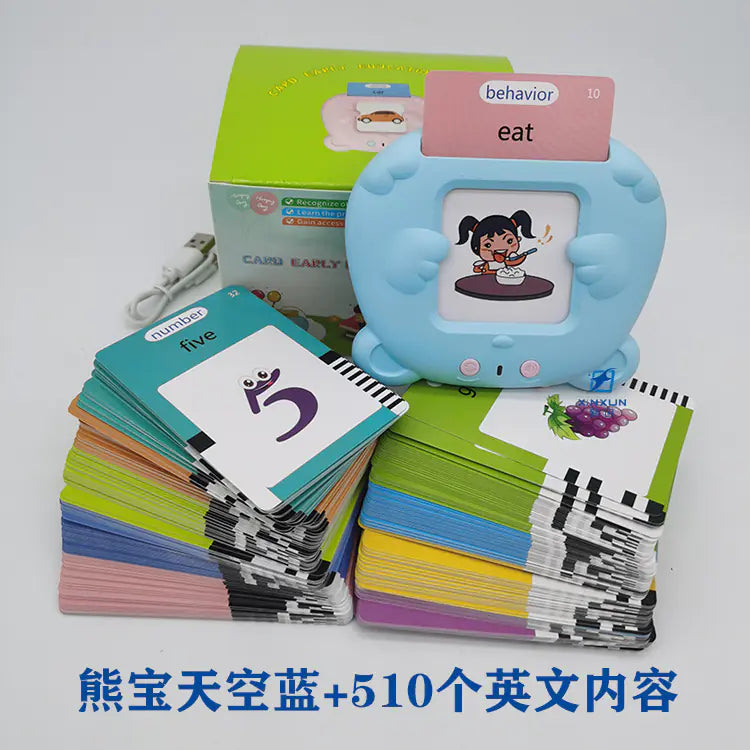 Bilingual Kids' Learning Flash Cards Machine