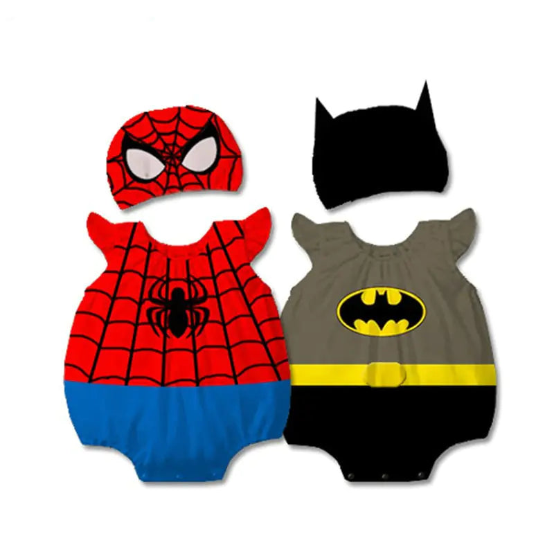 Korean Halloween Baby Spider-Bat Suit