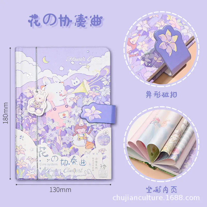 Korean B6 Magnetic Student Notebook