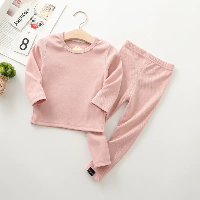 Cotton Autumn Pyjama Sets for Baby Girls