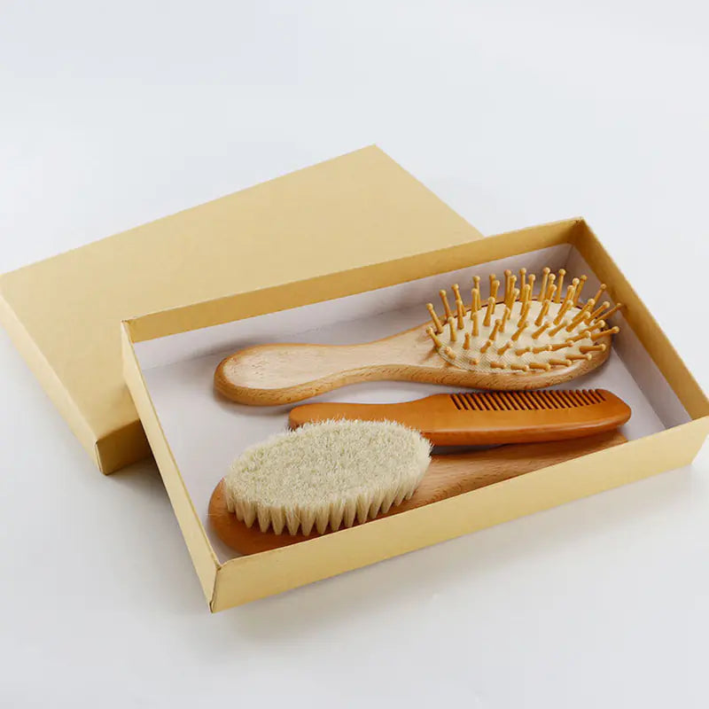 Baby Shower Shampoo Brush with Soft Bristles