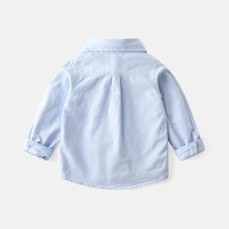 Boys' Fashion Shirts for Ages 3-10, Spring & Autumn Tops