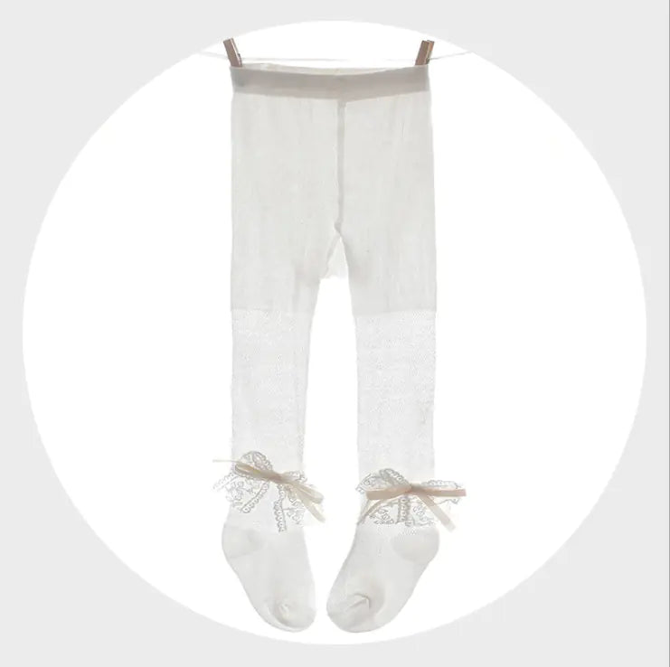 Korean Princess Style Baby Leggings for Spring/Summer