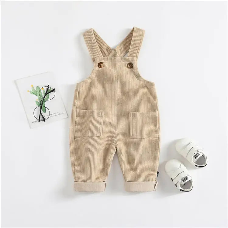 Denim Suspenders Trousers for Boys and Girls