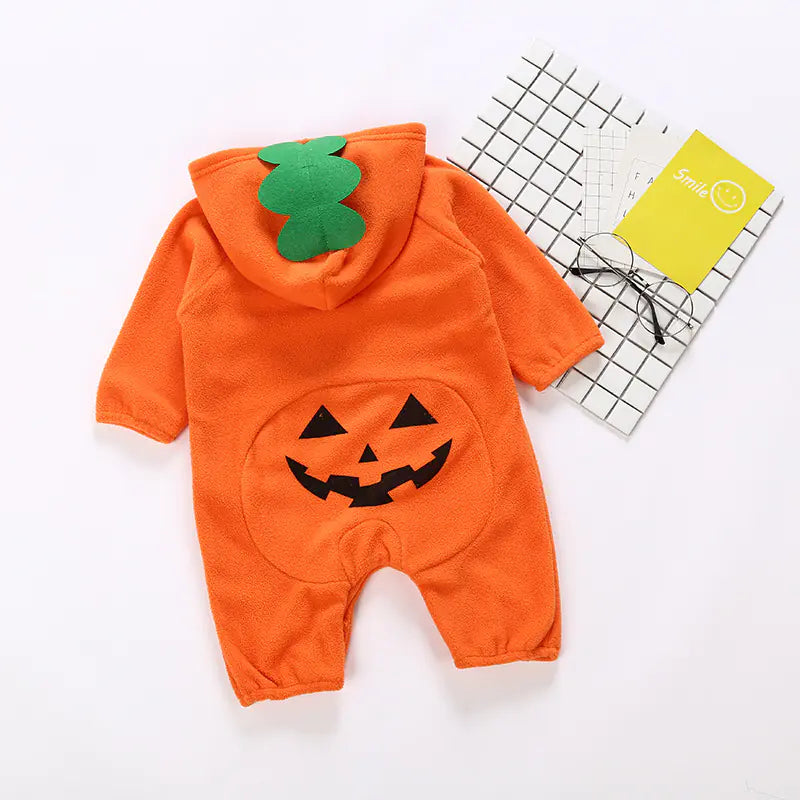 Autumn Pumpkin Baby Romper