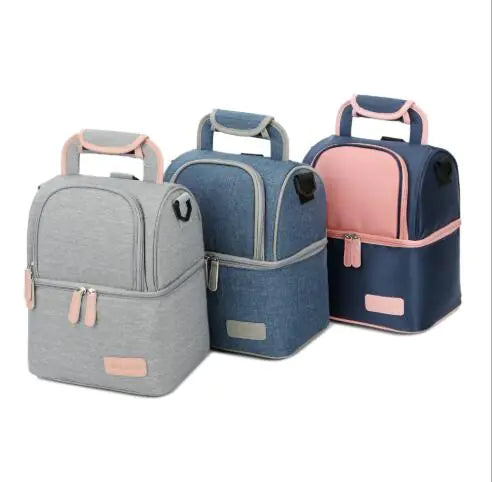 Insulated Lunch and Milk Storage Backpack for Moms