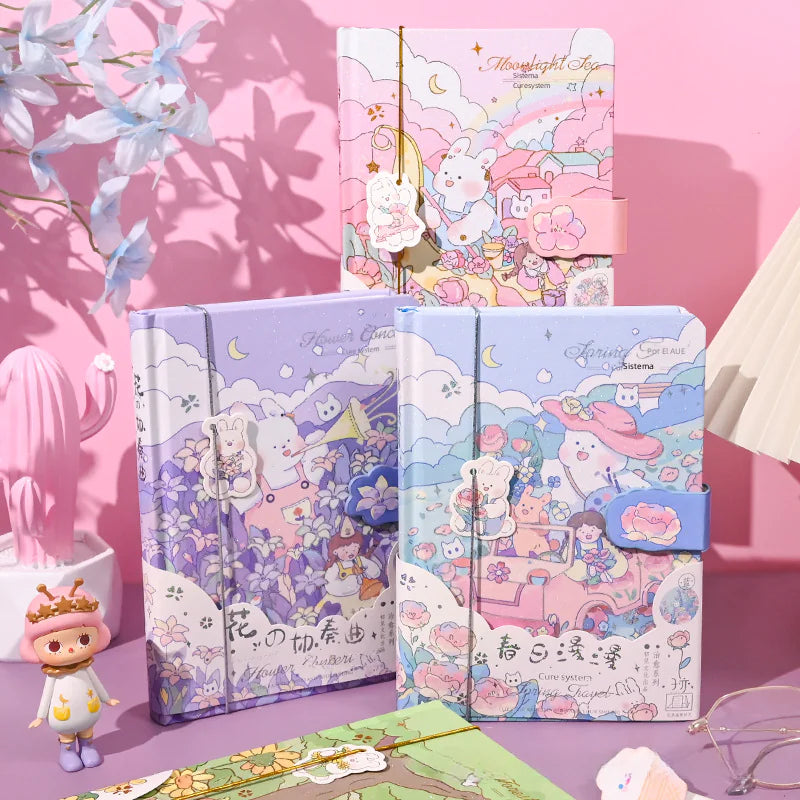 Korean B6 Magnetic Student Notebook
