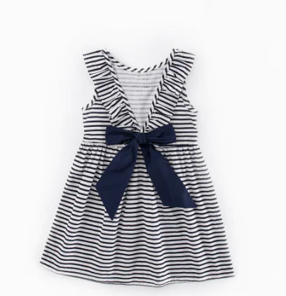 Girls' Striped Dress