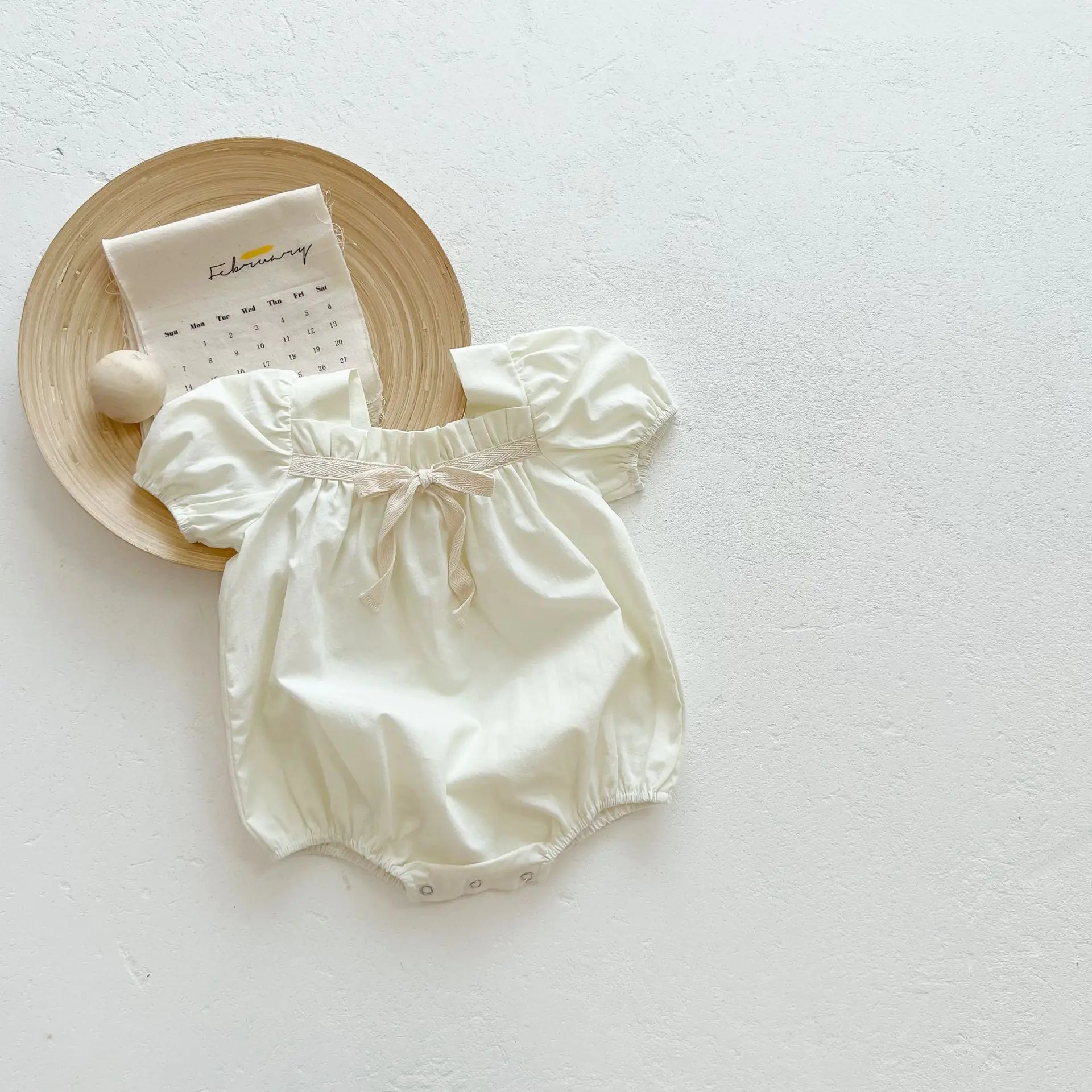 Floral Summer Onesie for Baby Girls